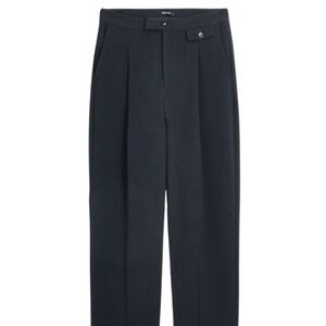 Madewell The Rosedale High-Rise Straight Pant in Crepe Size 4